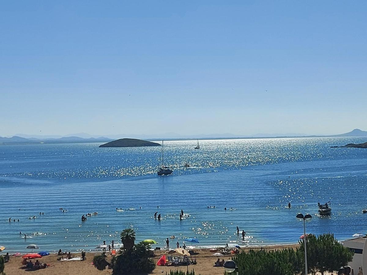 Nido Del Amor Deluxe 1A Linea Terraza Indoorpool Wifi Aire Netflix 10 Metros A Cala Del Pino La Manga Eksteriør billede