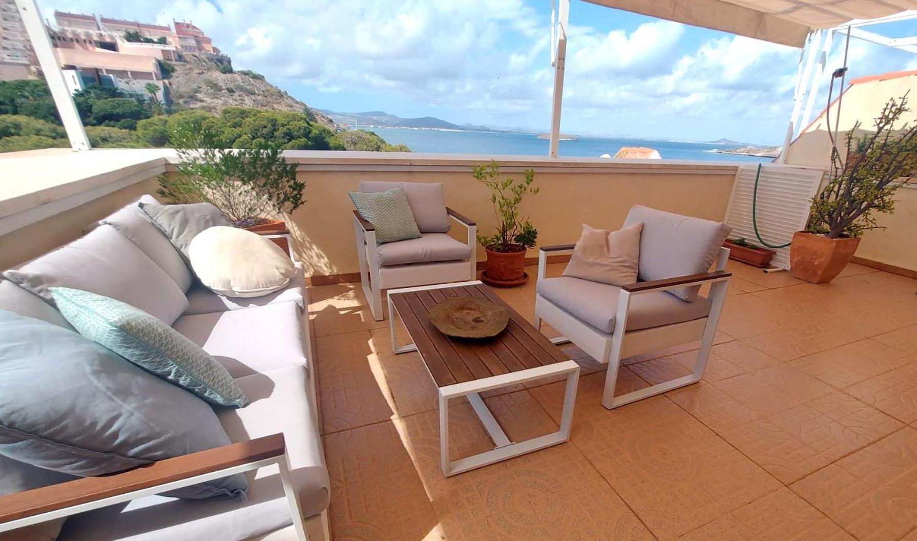 Nido Del Amor Deluxe 1A Linea Terraza Indoorpool Wifi Aire Netflix 10 Metros A Cala Del Pino La Manga Værelse billede