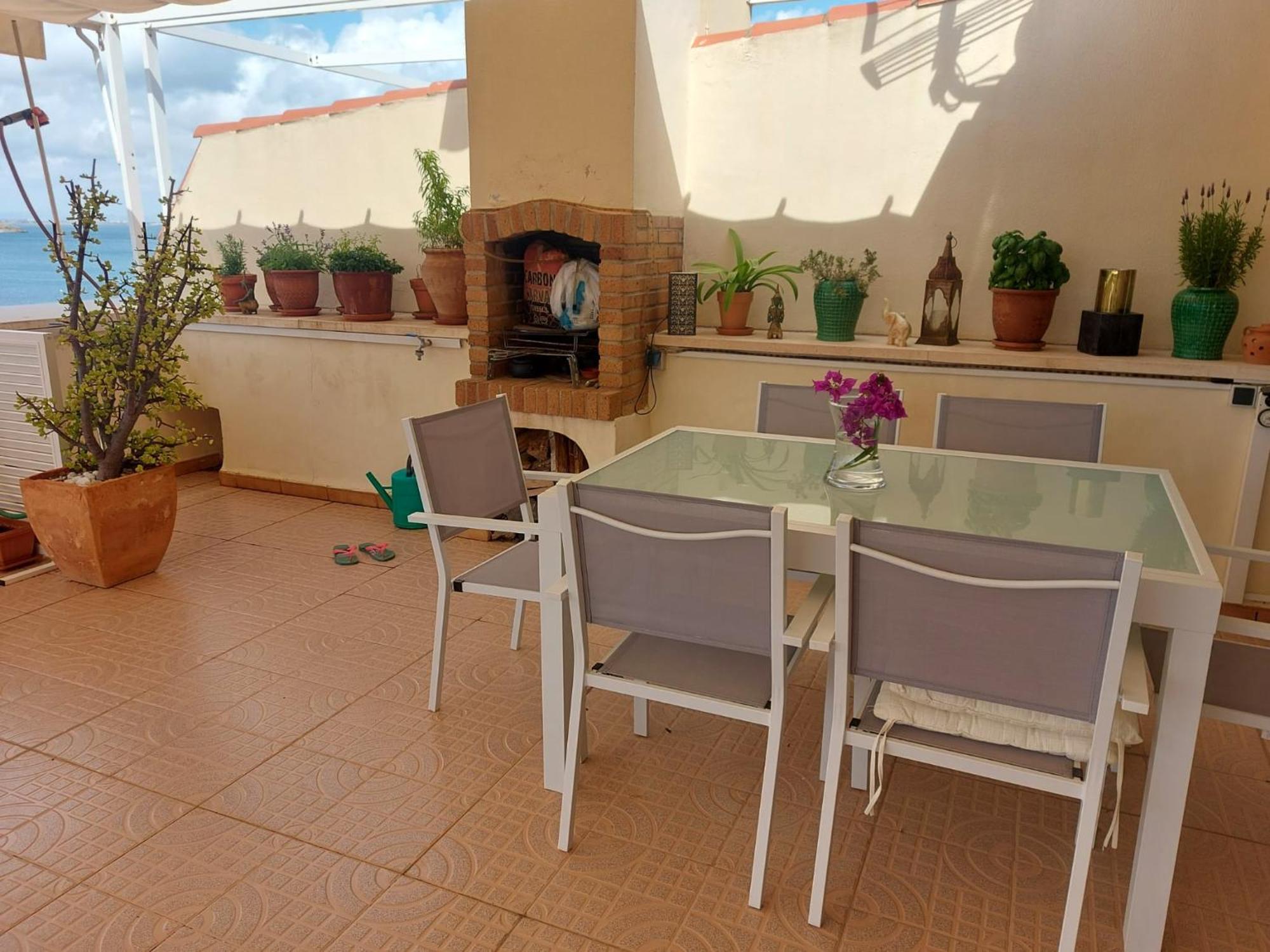 Nido Del Amor Deluxe 1A Linea Terraza Indoorpool Wifi Aire Netflix 10 Metros A Cala Del Pino La Manga Eksteriør billede