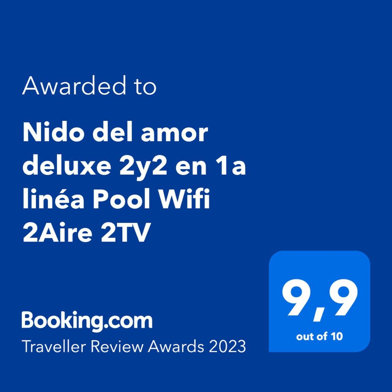 Nido Del Amor Deluxe 1A Linea Terraza Indoorpool Wifi Aire Netflix 10 Metros A Cala Del Pino La Manga Eksteriør billede
