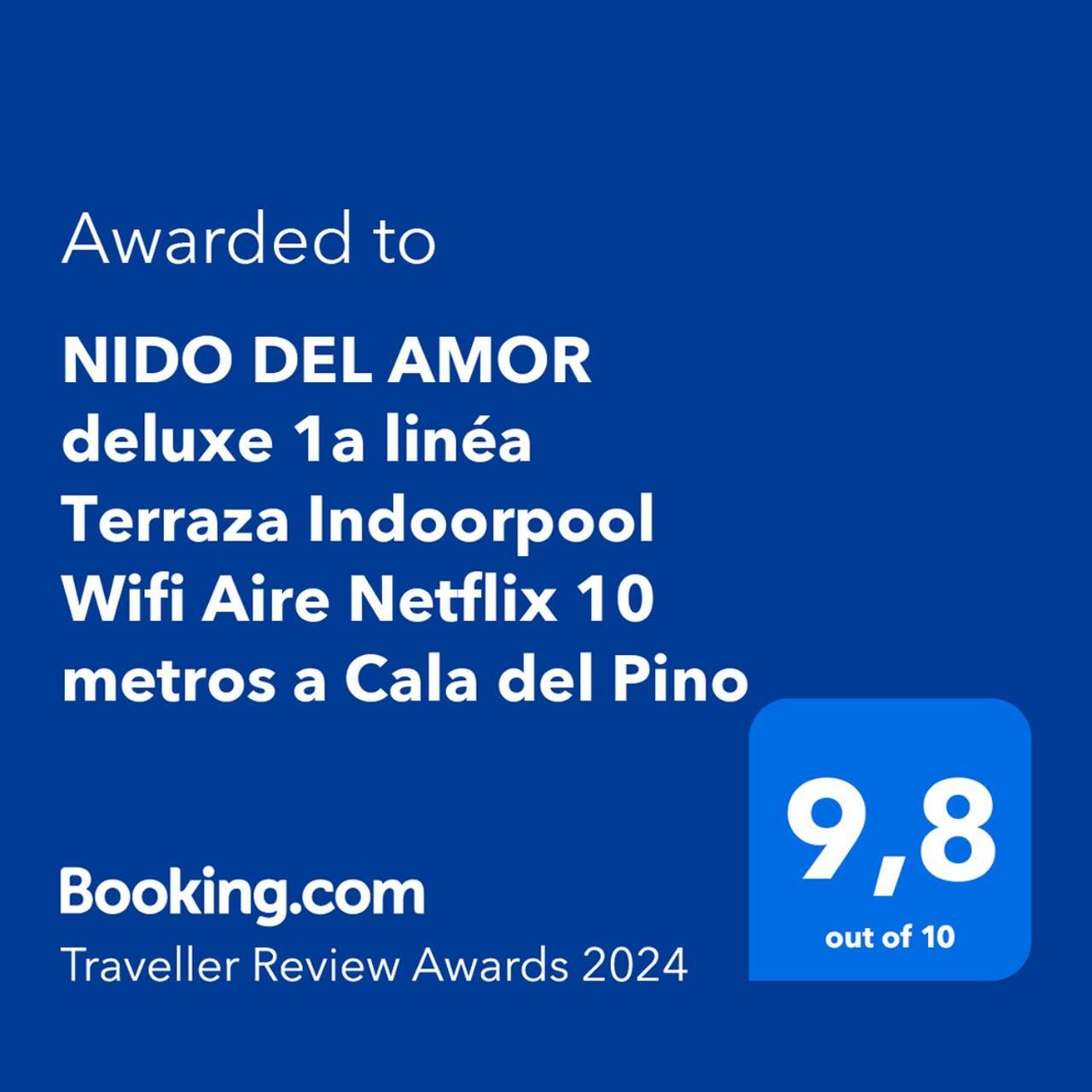 Nido Del Amor Deluxe 1A Linea Terraza Indoorpool Wifi Aire Netflix 10 Metros A Cala Del Pino La Manga Eksteriør billede